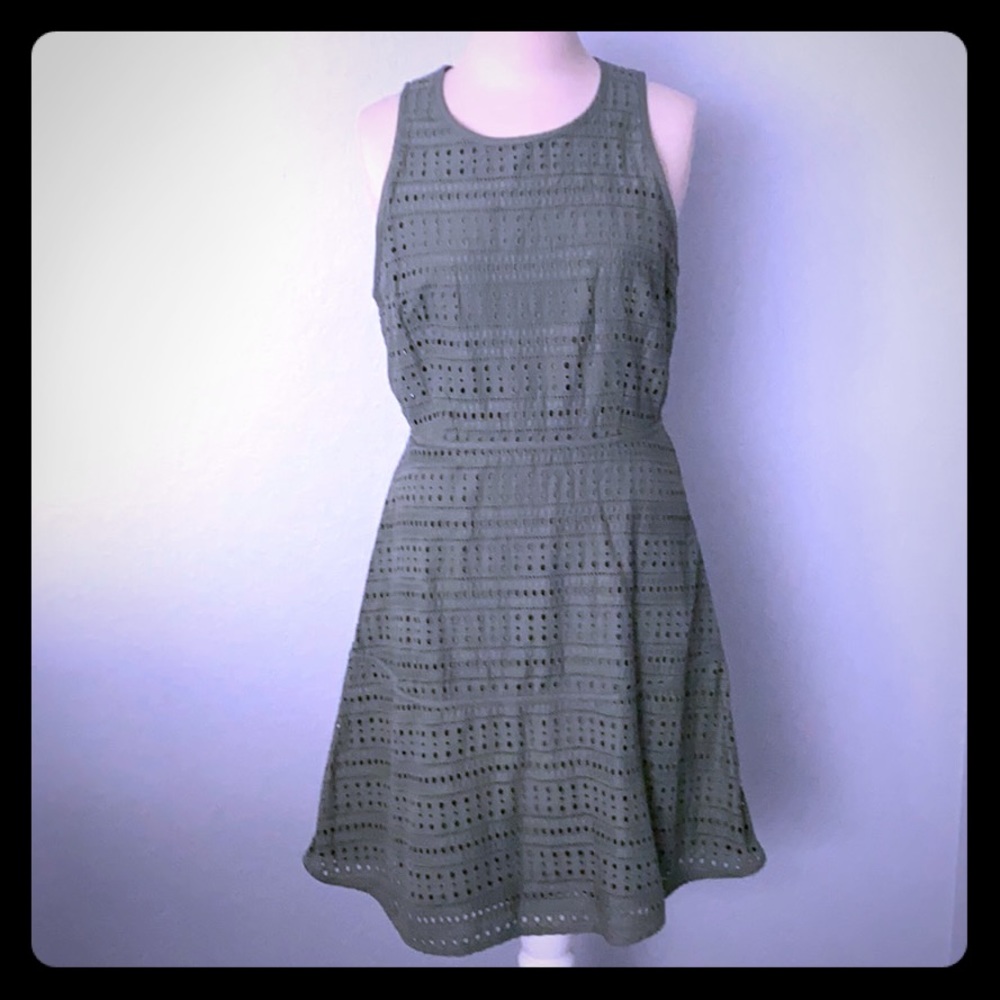 Green Eyelet GAP Sleeveless Sundress NWT Size 6